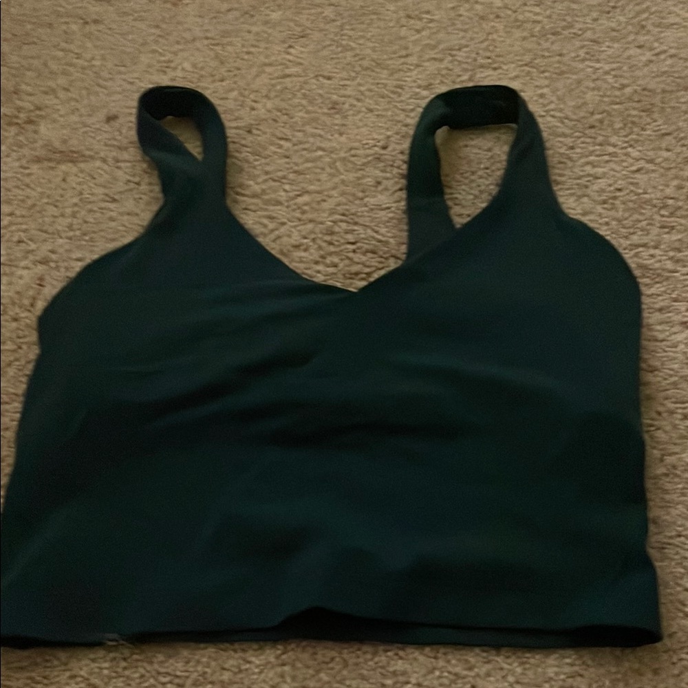 Dark Green Lululemon align tank